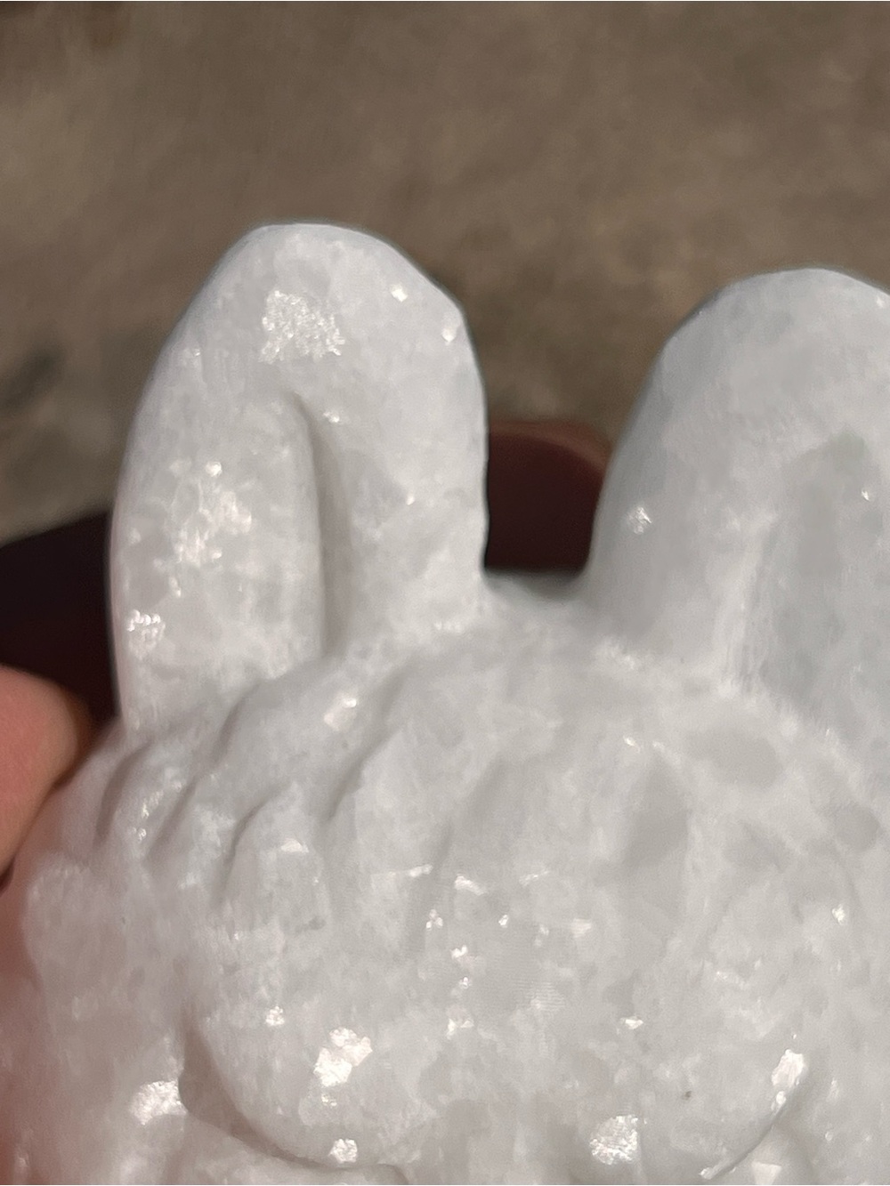 White (1) Jade Labubu carving | Crystal - Picture 7 of 16